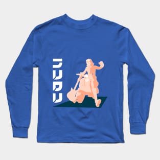 FLCL Haruko Haruhara Long Sleeve T-Shirt